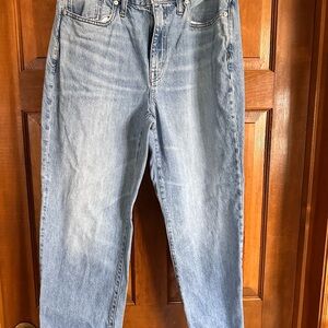 Madewell Light Blue High Rise Jeans